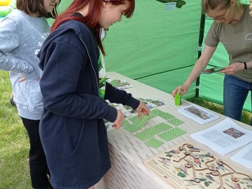 Piknik dla uchodźców z Ukrainy 30 kwietnia 2022r. GPCKiE w Plichtowie, 
